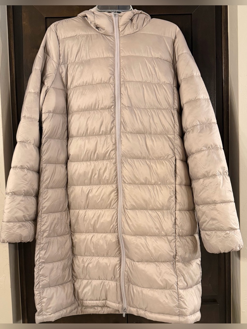 Athleta Aire Puffer Parka Sz L Tall